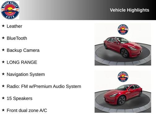 2018 Tesla Model 3 Long Range