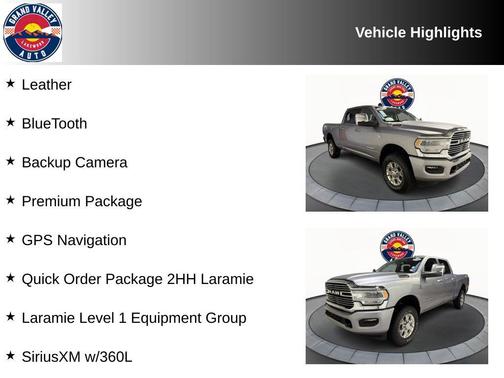 2024 RAM 2500 Laramie Crew Cab 4x4 6'4' Box