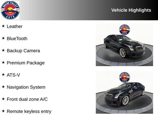 2016 Cadillac ATS-V Base