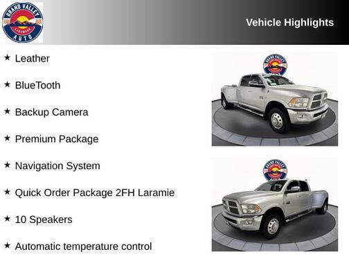 2012 RAM 3500 Laramie