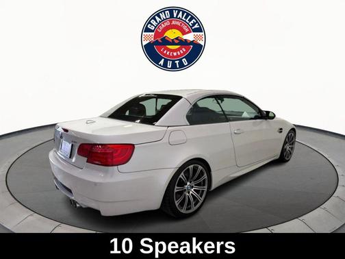 White Metallic 2012 BMW M3 Base