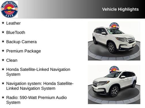 2021 Honda Pilot AWD Elite