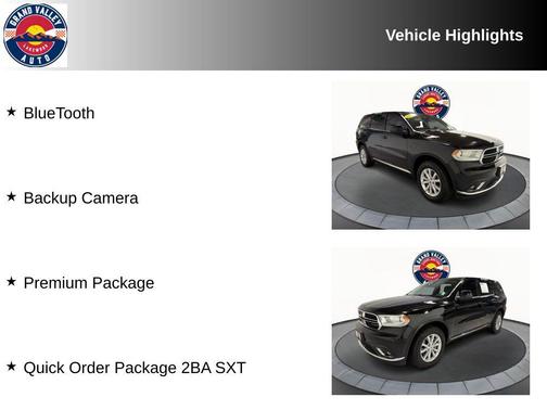 2020 Dodge Durango SXT AWD