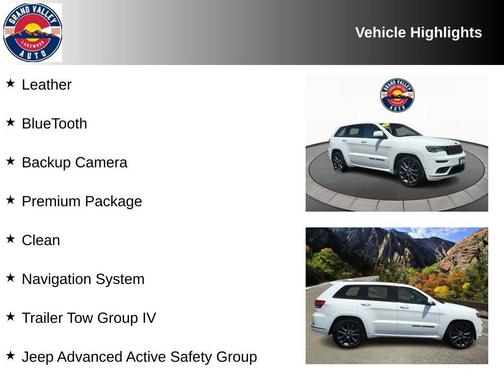 2019 Jeep Grand Cherokee High Altitude
