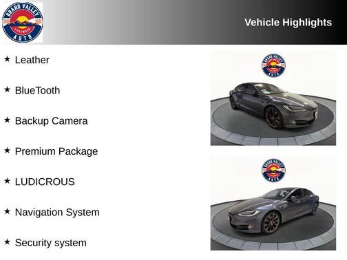 Midnight Silver Metallic 2019 Tesla Model S P100D