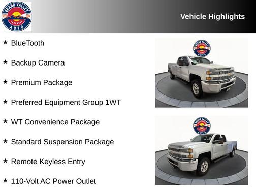 Silver Ice Metallic 2019 Chevrolet Silverado 2500 WT