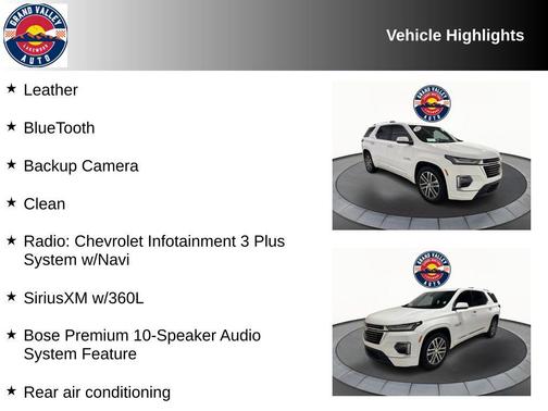 2023 Chevrolet Traverse High Country