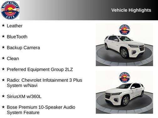 2023 Chevrolet Traverse High Country