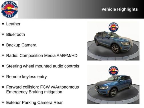 2019 Volkswagen Tiguan 2.0T SE 4MOTION