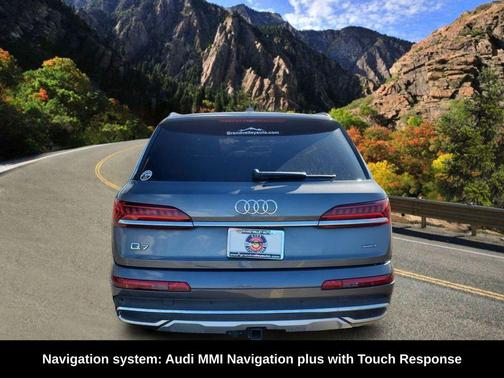 Samurai Gray Metallic 2021 Audi Q7 55 Premium Plus
