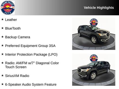 2019 GMC Acadia SLE-1