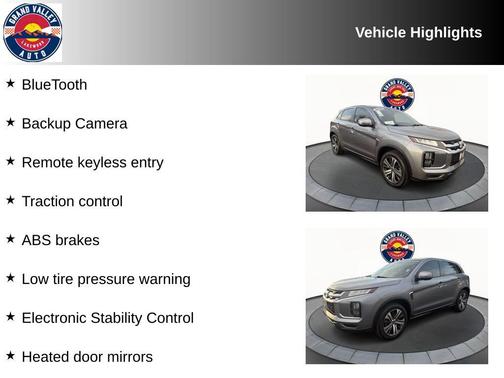 2020 Mitsubishi Outlander Sport SE