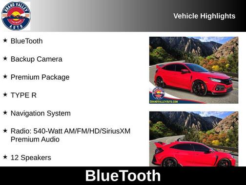 2019 Honda Civic Type R Touring