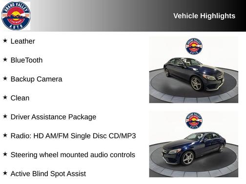 2015 Mercedes-Benz C-Class 4MATIC