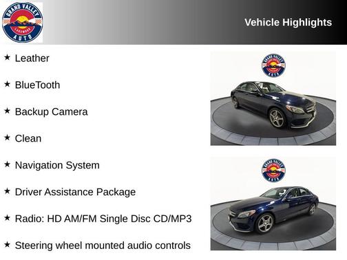2015 Mercedes-Benz C-Class 4MATIC