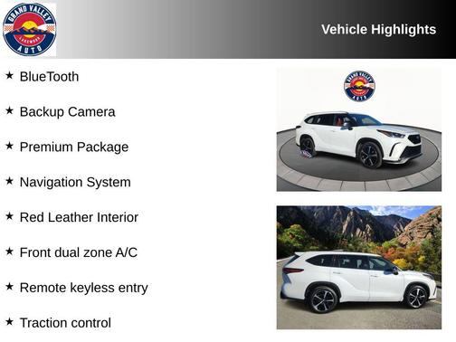 Wind Chill Pearl 2022 Toyota Highlander XSE