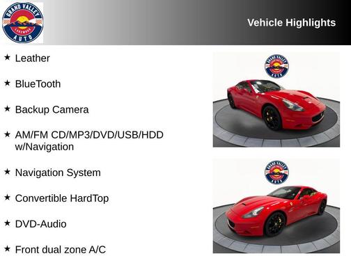 2013 Ferrari California Base