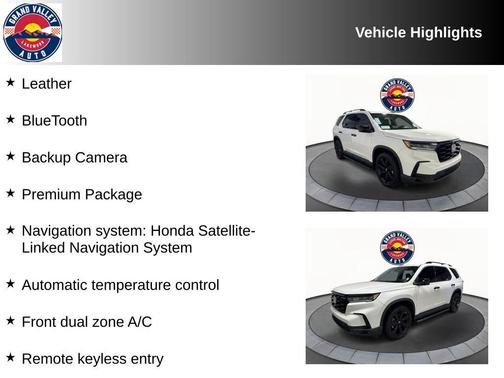 2025 Honda Pilot Black Edition