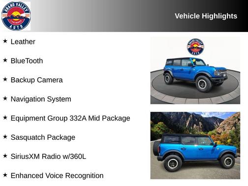 2022 Ford Bronco Badlands