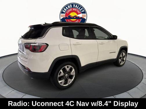 White Clearcoat 2018 Jeep Compass Limited