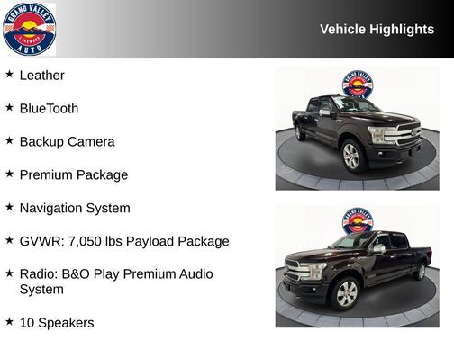 2018 Ford F-150 Platinum