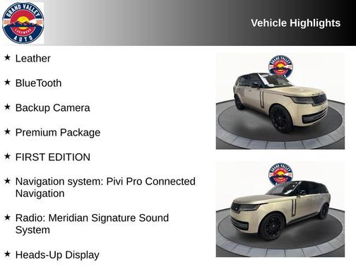 2023 Land Rover Range Rover First Edition