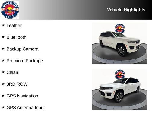 2022 Jeep Grand Cherokee L Overland