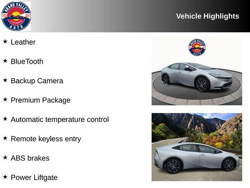 2023 Toyota Prius Limited