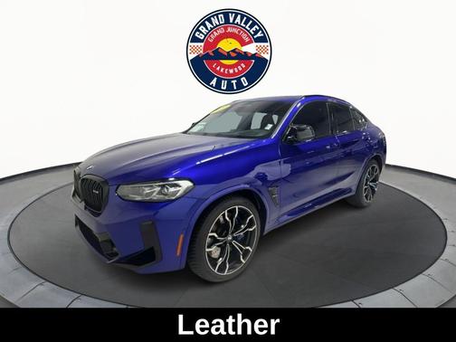 Marina Bay Blue Metallic 2022 BMW X4 M .