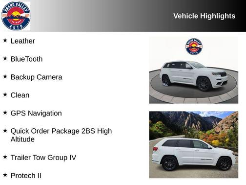 2020 Jeep Grand Cherokee High Altitude