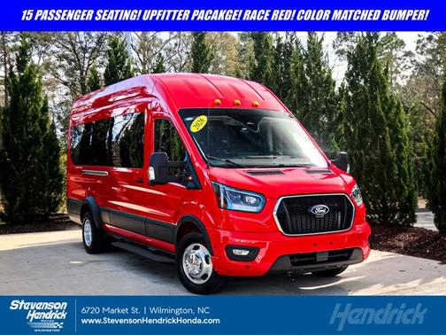 Red 2026 Ford Transit-350 XL