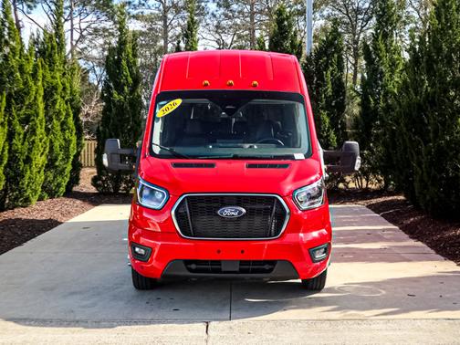Red 2026 Ford Transit-350 XL