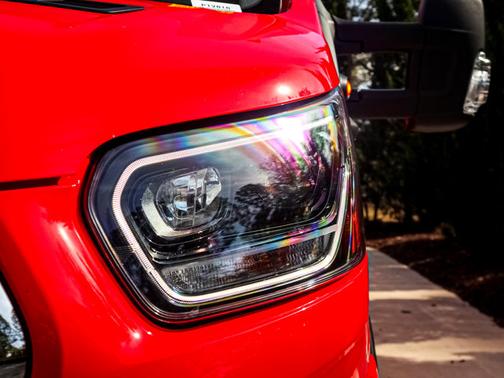 Red 2026 Ford Transit-350 XL