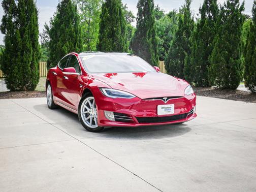 Red Multi-Coat 2021 Tesla Model S Long Range Plus