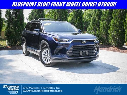 Blueprint 2025 Toyota Grand Highlander Hybrid XLE