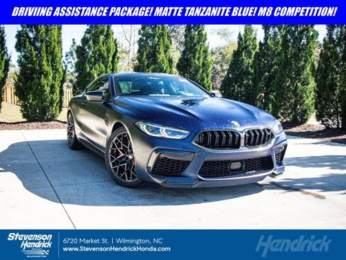 Individual Frozen Tanzanite Blue Metallic 2023 BMW M8 Competition