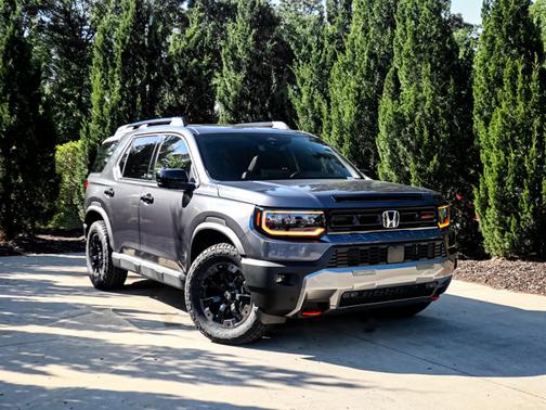 Modern Steel Metallic 2026 Honda Passport TrailSport Elite