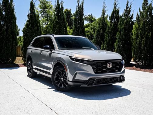 Urban Gray Pearl 2023 Honda CR-V Hybrid Sport