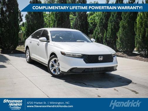 Platinum White Pearl 2026 Honda Accord LX