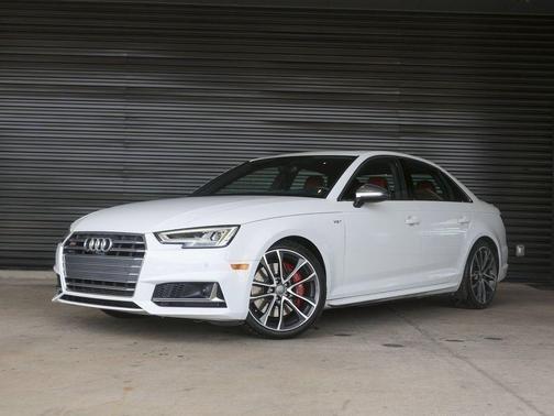 Ibis White 2018 Audi S4 3.0T Prestige