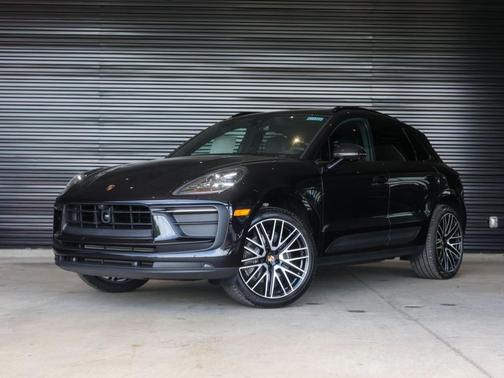 Jet Black Metallic 2025 Porsche Macan T