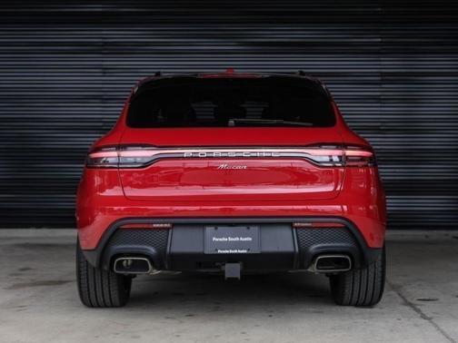 Carmine Red 2025 Porsche Macan T