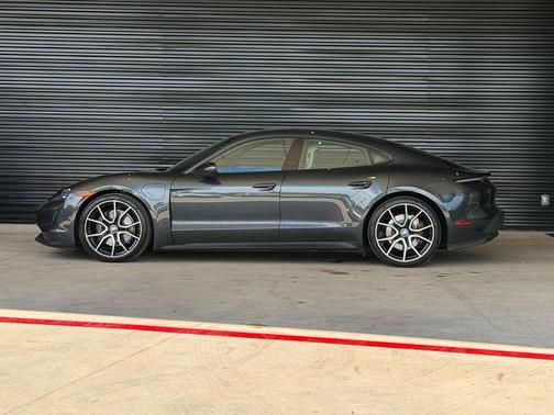 Volcano Grey Metallic 2024 Porsche Taycan Base