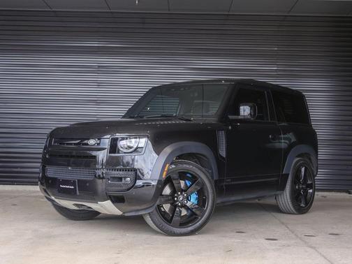 Santorini Black 2022 Land Rover Defender 90 V8