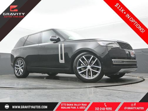 Black 2024 Land Rover Range Rover P530 SE