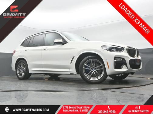 Alpine White 2019 BMW X3 M40i