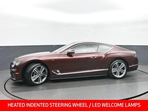 Red 2021 Bentley Continental GT V8