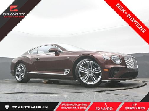 Red 2021 Bentley Continental GT V8