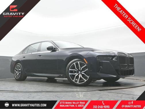 Carbon Black Metallic 2023 BMW 760 i xDrive