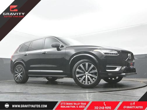 Onyx Black Metallic 2021 Volvo XC90 T6 Inscription